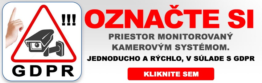 Priestor monitorovany kamerovym systemom