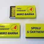 Zapalky s vlastnou potlacou